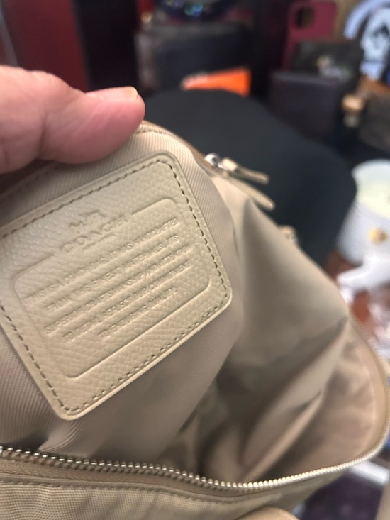 Coach Nylon Tote Bag with Silver Hardware. *Original Hang Tag missing - Picture 10 of 11